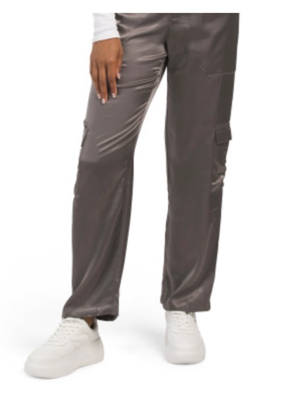 Young Fabulous Broke grey size medium cargo pants